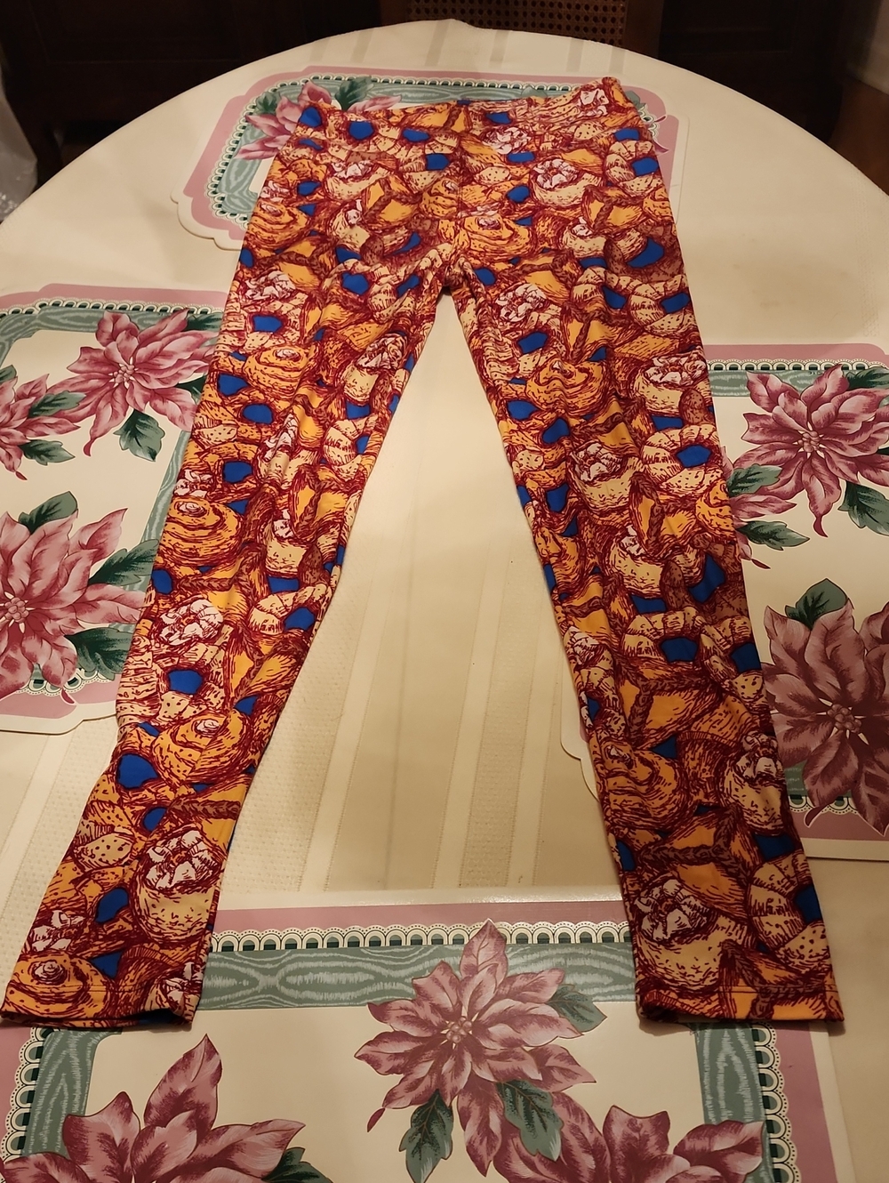 LuLaRoe One Size (OS) Leggings - Rare Bakery/Pastry Print "Unicorn" All Offers